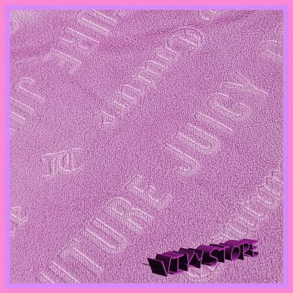 NWT {Juicy Couture} 2 Pieces Lavender Velour Pajama Pants & Pullover Large NWT - Picture 4 of 10